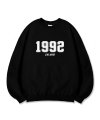 1992 오버핏 스웨트셔츠 블랙