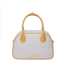 MOUVEMENT MINI BOSTON BAG yellow