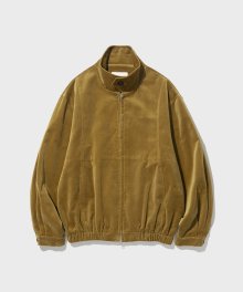 COTTON VELOUR JACKET (YELLOW)