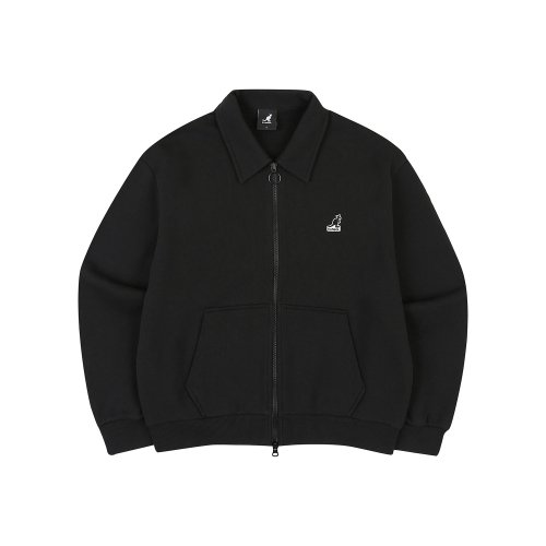 Женская толстовка на молнии с воротником 5128 Black