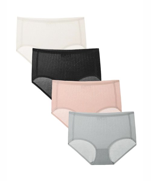 Трусы Our Skin из модала в рубчик, 4 colors, 4 шт.