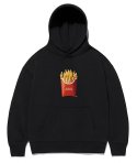 한량(HANRYANG) HR 0041 french fries hoodie black  프렌치프라이 블랙 후드