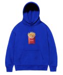 한량(HANRYANG) HR 0041 french fries hoodie blue  프렌치프라이 블루 후드