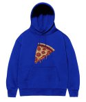 한량(HANRYANG) HR 0044 delicious pizza hoodie blue  피자 블루 후드