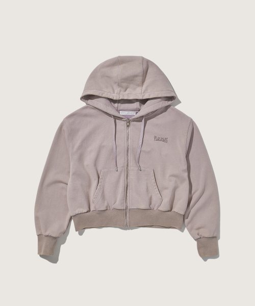 Базовое худи на молнии Pink