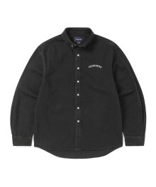 (FW23) Washed Denim Shirt Black