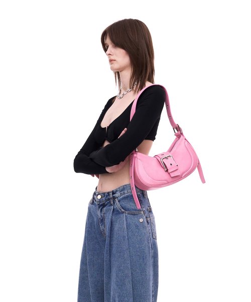 MUSINSA | OSOI HOBO BROCLE [VINTAGE PINK]