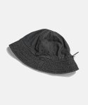 에스피오나지(ESPIONAGE) Over Fatigue Hat (Denim ver.) Light Black