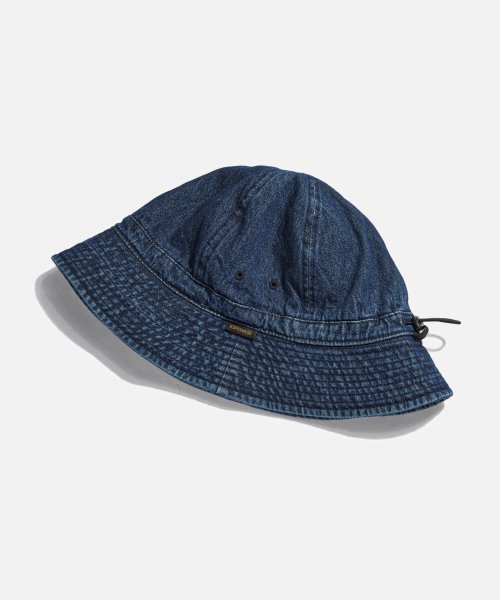 ハット ESPIONAGE Over Fatigue Hat Denim ver Dark Indigo 20230828-02 에스피오나지(ESPIONAGE) Over Fatigue Hat (Denim ver.) Dark