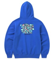TNT SN Stacked Logo Hoodie BLUE