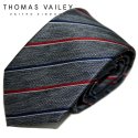 토마스 베일리(THOMAS VAILEY) 패션넥타이-언플러그드 그레이 7cm
