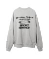Sport Service Sweatshirt - Melange Grey