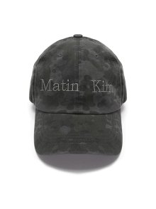 MATIN CAMOUFLAGE CAP IN CHARCOAL