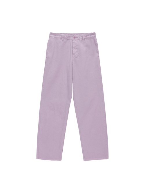 MATIN KIM PATCHED DYING PANTS IN PURPLEルシェルブルー