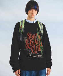 Sand Hill Sweater(BLACK)