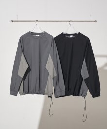 Nylon Block String T-Shirts [2 Colors]