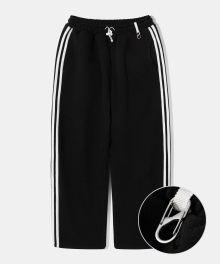 SVRL Club Wide String Sweat Pants P15 - Black