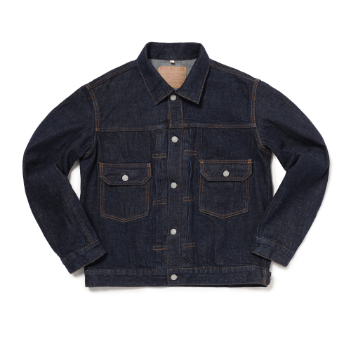 MUSINSA | DEMIL LOT.062 Pioneer Selvige Denim Jacket Indigo