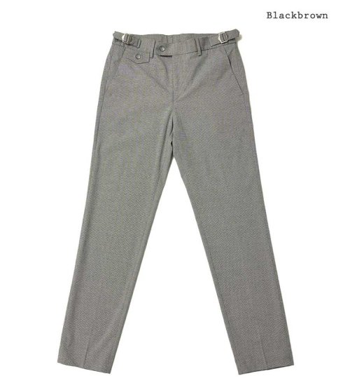 Брюки в гусиную лапку Side Adjust [Light Gray]