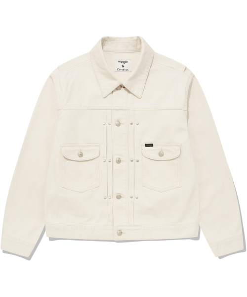 [COVERNAT X WRANGLER] джинсовка Original Ivory