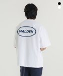 몰든(MALDEN) 백프린팅 오버핏 티셔츠