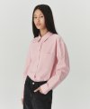 Classic Garment Cotton Shirts - Pink