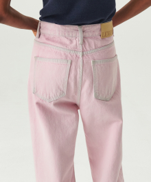Relaxed Fit Denim - Fade Pink