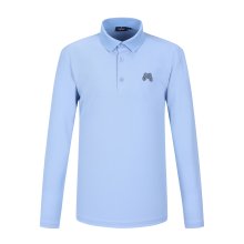 Color Basic Polo Shirts_S/Blue (Men)
