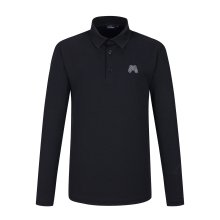 Color Basic Polo Shirts_Black (Men)