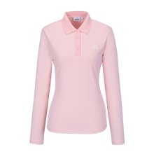 Collar Point Basic Polo Shirts_L/Pink