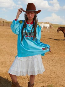 RODEO FOOTBALL JERSEY SKYBLUE