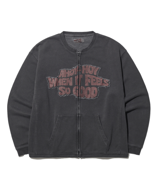 OUR PIGMENT ZIP UP куртка / CHARCOAL