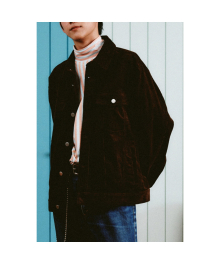 sadsmile corduroy jacket (set-up)_CQUAW23511BRX