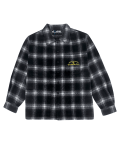 Humanity Graphic Flannel Shirt_Black