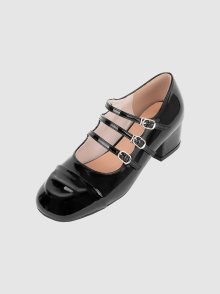 A maryjane heel (Black)