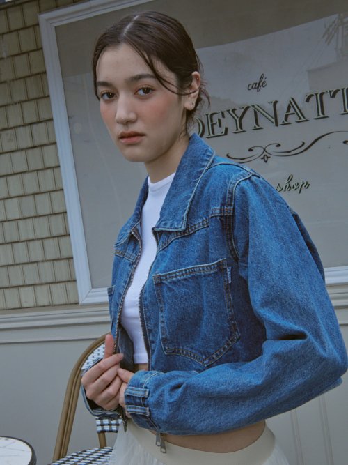 Denim jacket and on sale jumper