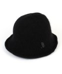 유니버셜 케미스트리(UNIVERSAL CHEMISTRY) Angora Knit Black Wire Bucket Hat 앙고라 버킷햇