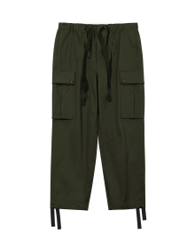 WIDE CARGO PANTS (OLIVE DRAB)
