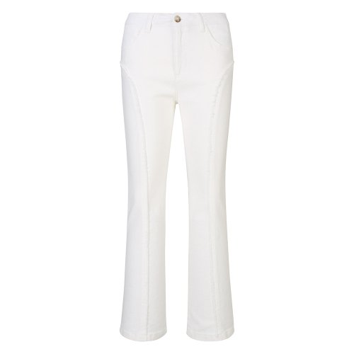 Женские расклешенные брюки со швами Off White