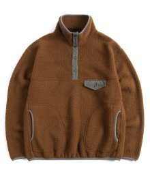 WB FLEECE PULLOVER (brown)