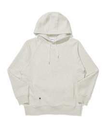 FELT GRAPHIC HOODIE OATMEAL