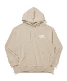 SMALL LOGO HOODIE BEIGE