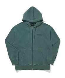 PIGMENT HOOD ZIP-UP KHAKI