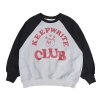 Keep Writing Club Raglan Sweatshirts -[BLACK]