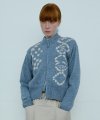 Two Way Knitted Zip-Up [Sky Blue]