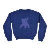Flashed Cats Angora Knit -[BLUE NAVY]