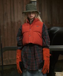 OUT BACK DOWN CROP VEST ORANGE_FP4WD71W