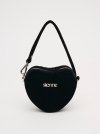 Sienne Love Velvet Bag (Black)
