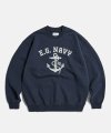 EGN Anchor Heavyweight Sweatshirt Navy