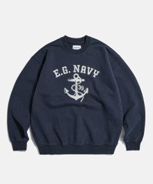 EGN Anchor Heavyweight Sweatshirt Navy